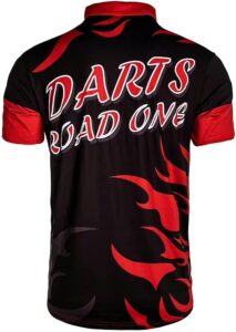 CUESOUL Darts Road One Camiseta red fire