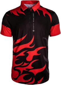CUESOUL Darts Road One Camiseta red fire